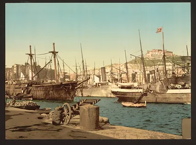 Harbor Naples Italy