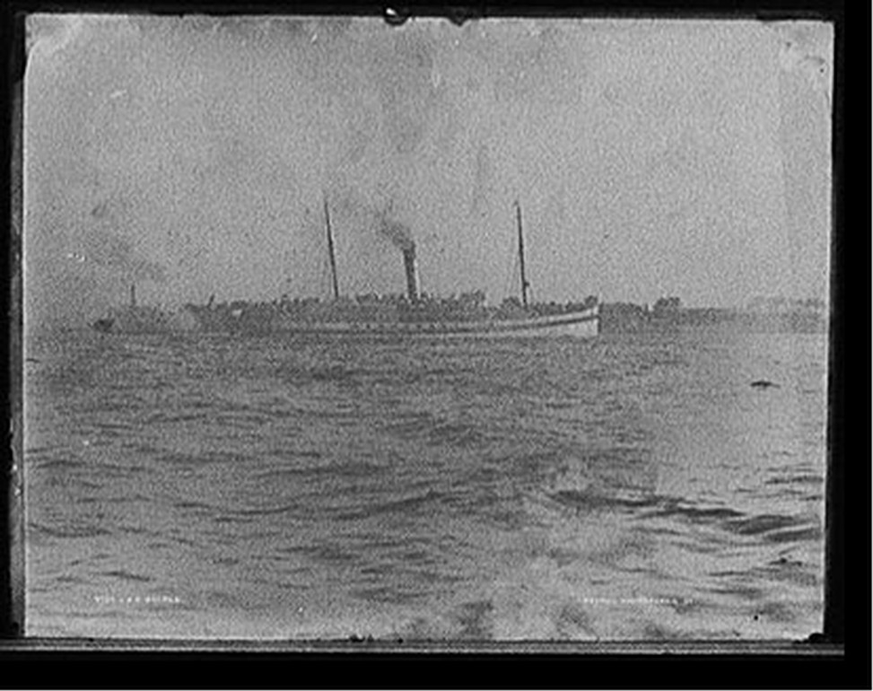 U.S.S. Solace, [between 1890 and 1901] — historic photograph