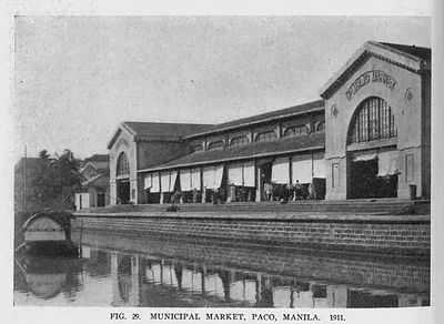 Municipal Market, Paco, Manila, 1911