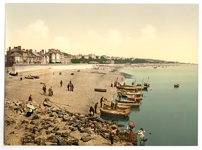 The beach Exmouth England