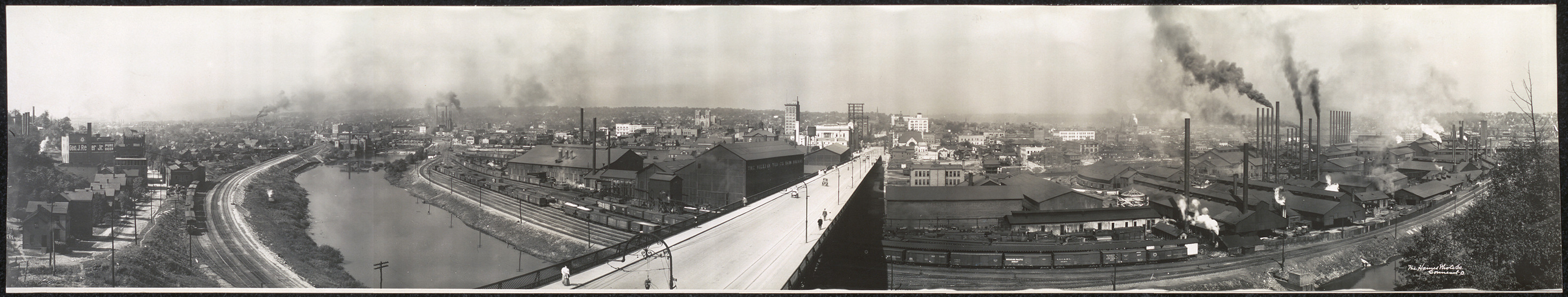 Panoramic view of Youngstown, Ohio, 1910, 1910 — historic image