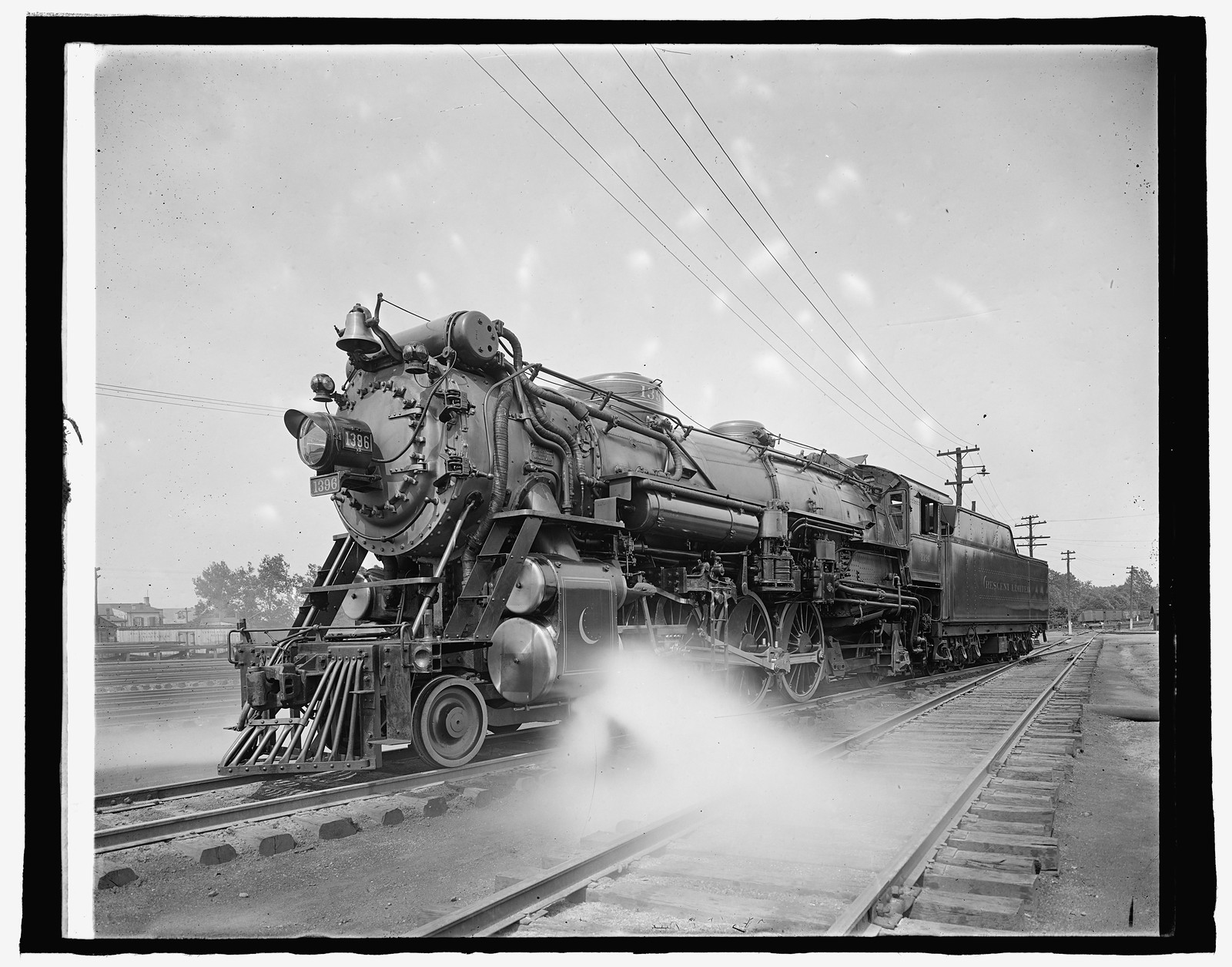 Southern R.R. Co. Crescent Locomotive, [between 1916 and 1917] — historic photograph
