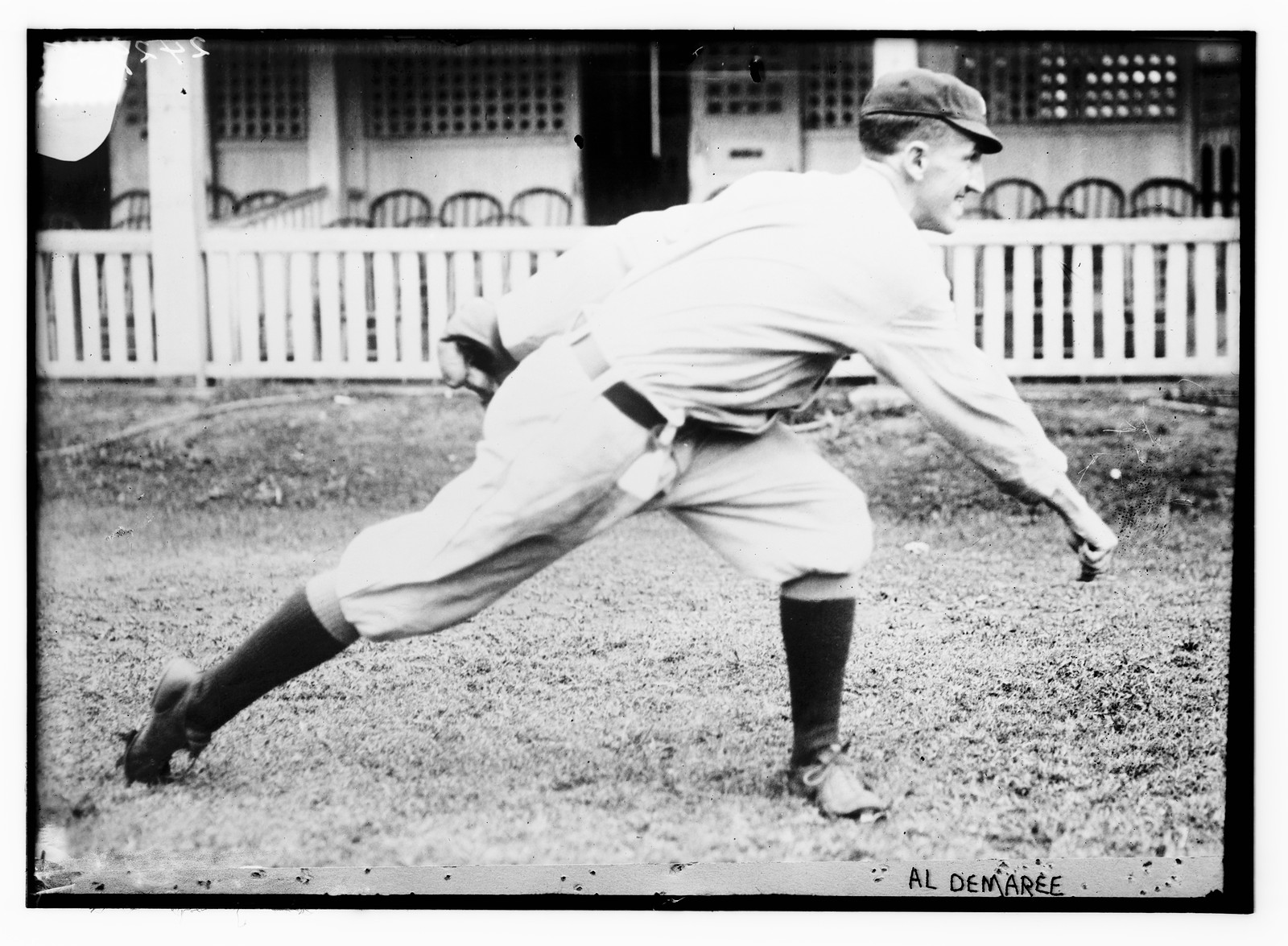 Al Demaree, New York AL (baseball), 1913 — historic photograph
