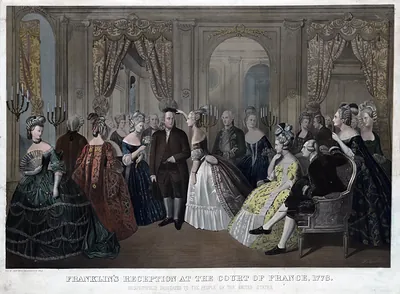 Franklin's Reception at the Court of France, 1778
