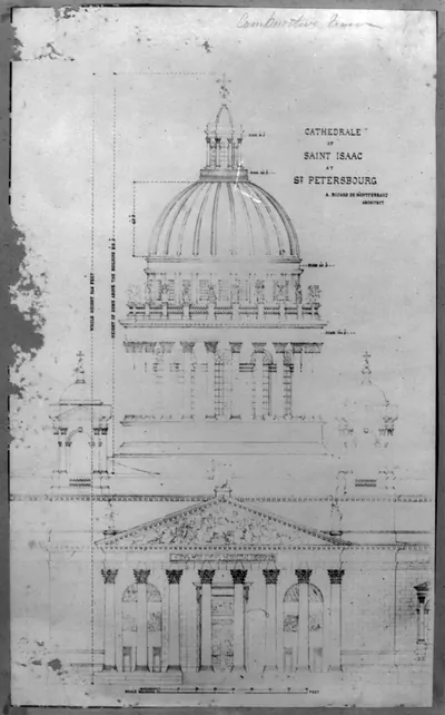Cathedrale of Saint Isaac at St. Petersbourg