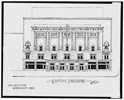 [Capitol Theatre, Vine St. and E. 7th St., Cincinnati, Ohio] / AFD 1932.