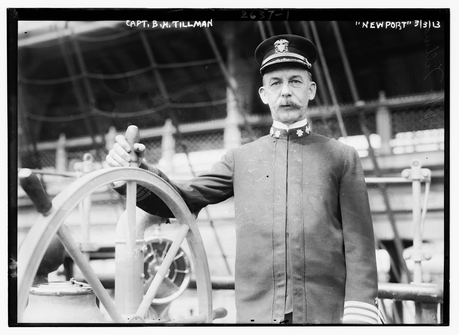 Capt. B.H. Tillman - NEWPORT, n/a — historic photograph