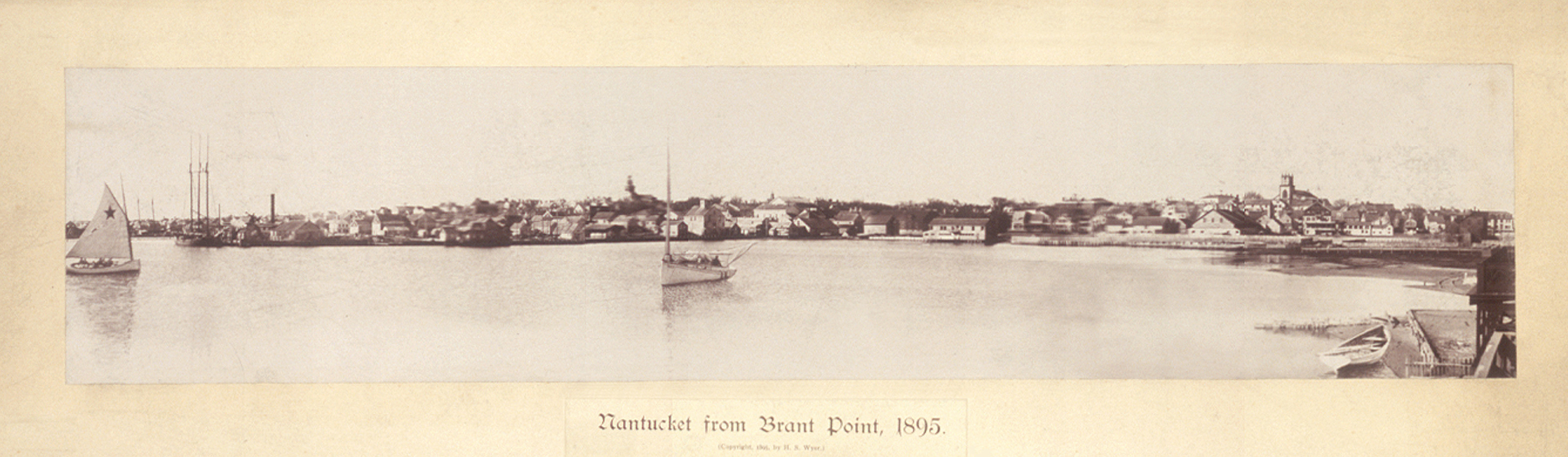 Nantucket Brant Point, Massachusetts, 1895, 1895 — historic image
