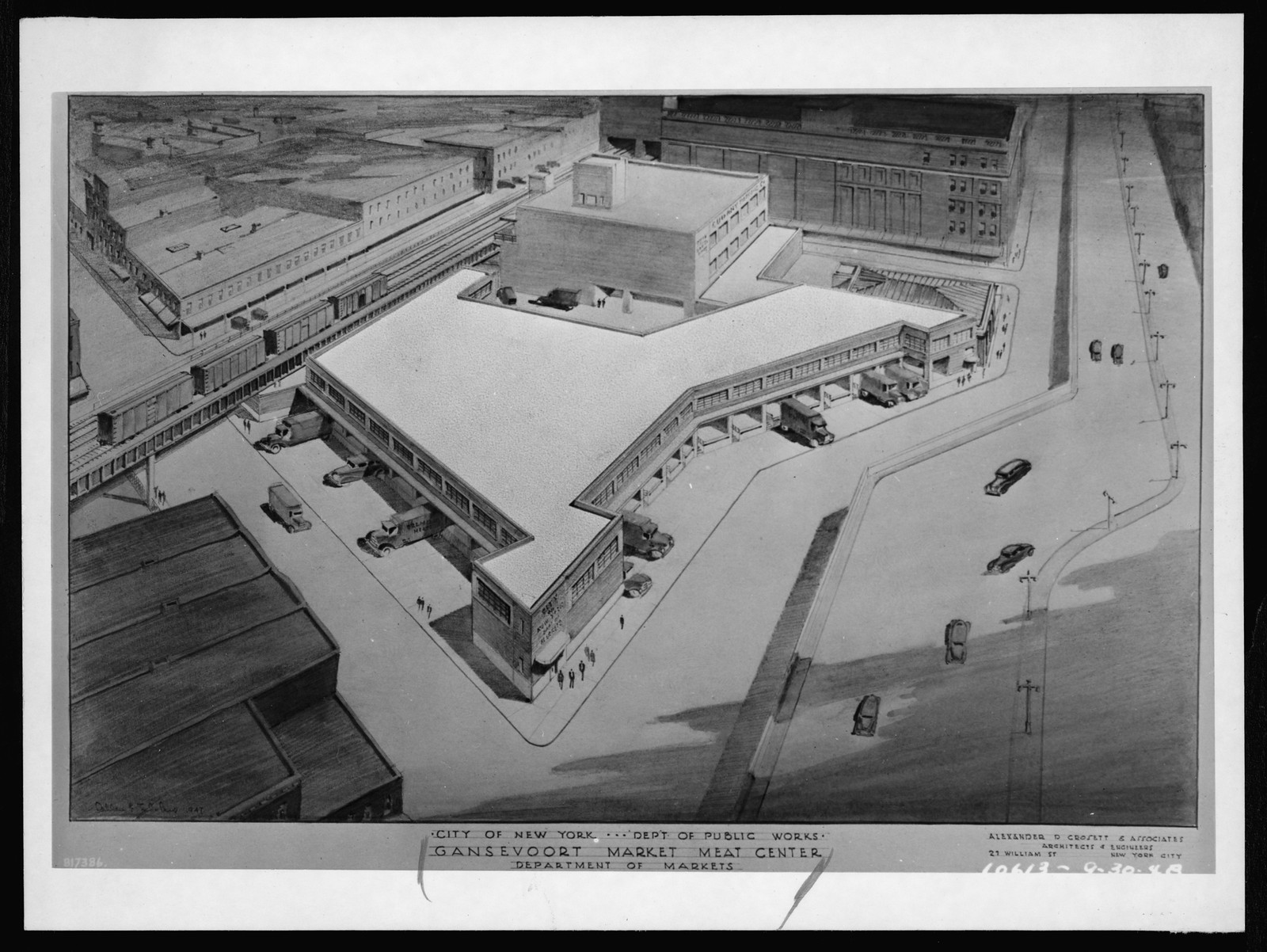 Architecturaldrawingof Gansevoo — historic drawing
