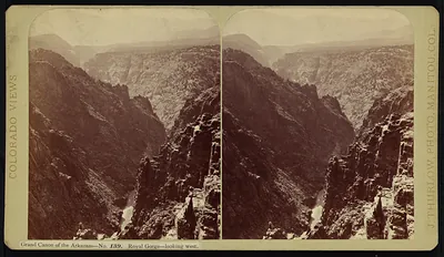 Grand Canyon. Royal Gorge looking west