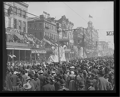 [New Orleans, La., Mardi Gras Day, the Red" Pageant]"