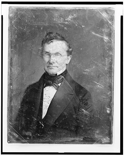 [William Adams, half-length portrait, facing front]