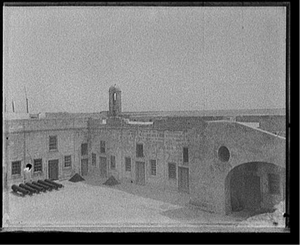 [The Ramparts at Fort Marion, St. Augustine, Fla.], [between 1895 and 1910] — historic photograph