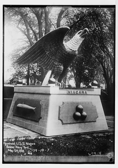 Figurehead ofor the U.S.S. Niagara