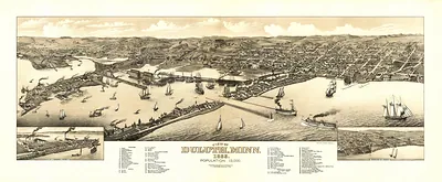 MN Duluth 1883 MAP