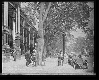 Broadway and the Grand Union Hotel, Saratoga Springs,N.Y.