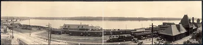 Mississippi River, Keokuk, Iowa, 1907