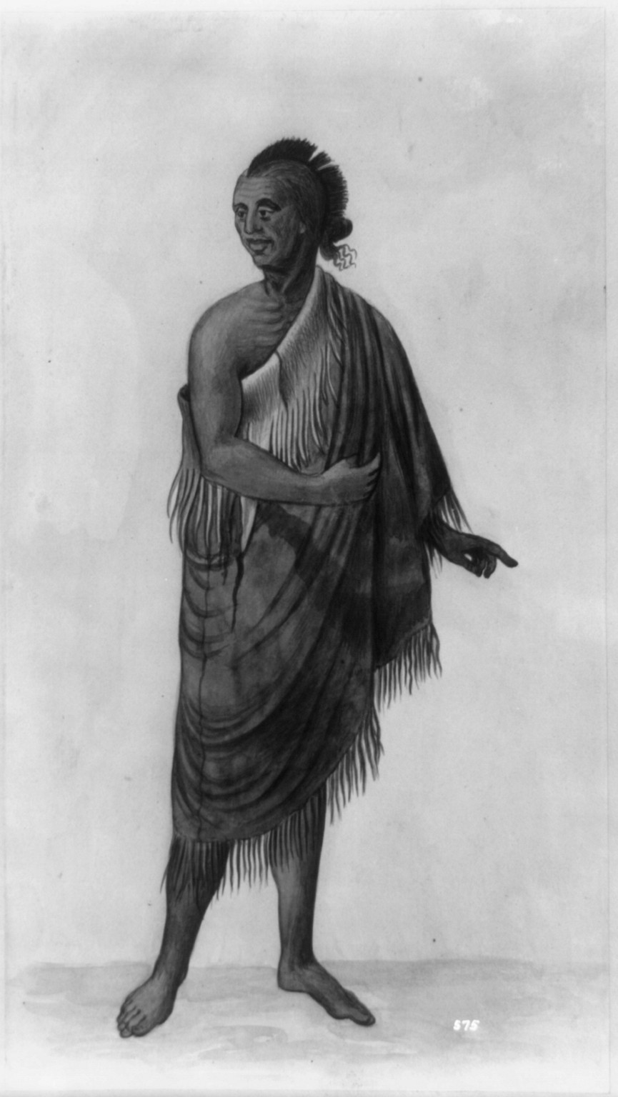 The aged man in his wynter garment, [194-] — historic photograph