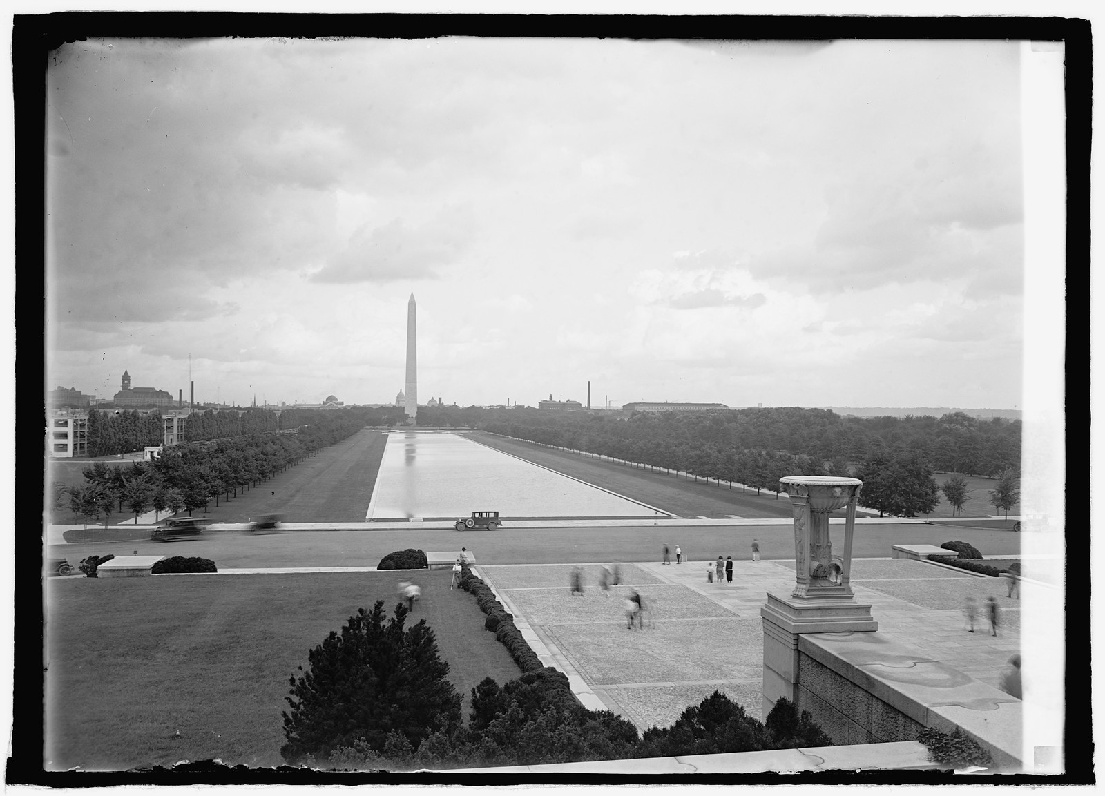 Monument from Lincoln Mem., [Washington, D.C.], 8/20/25, [19]25 August 20. — historic photograph