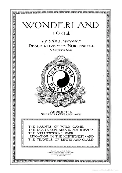 Wonderland 1904 by Olin D. Wheeler, title page