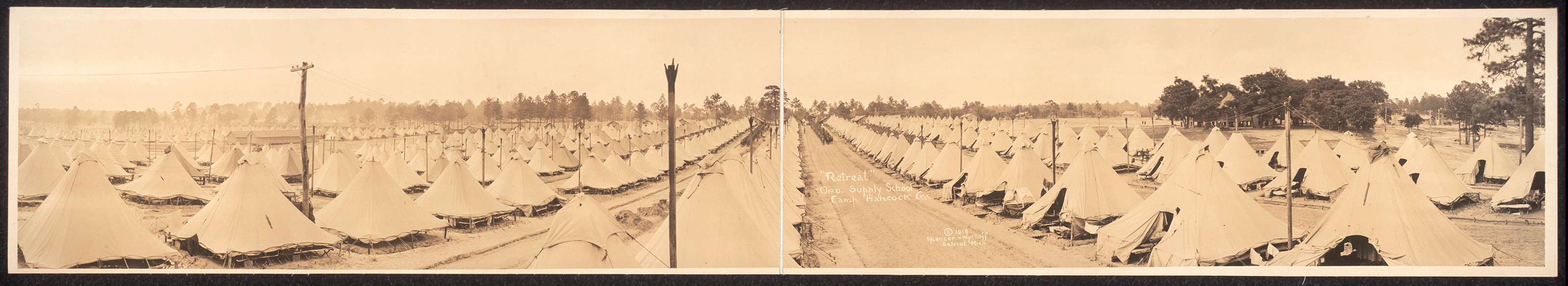 Camp Hancock, Georgia, 1918, 1918 — historic image