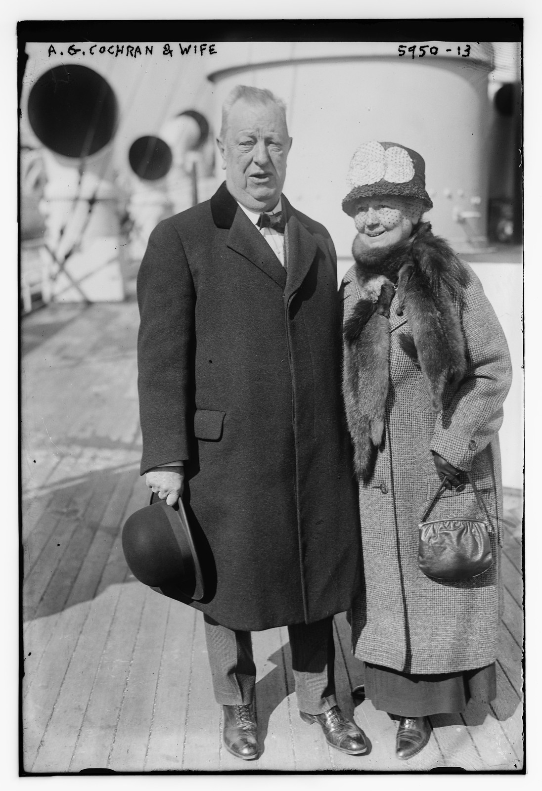 A.G. Cochran (and wife), n/a — historic photograph