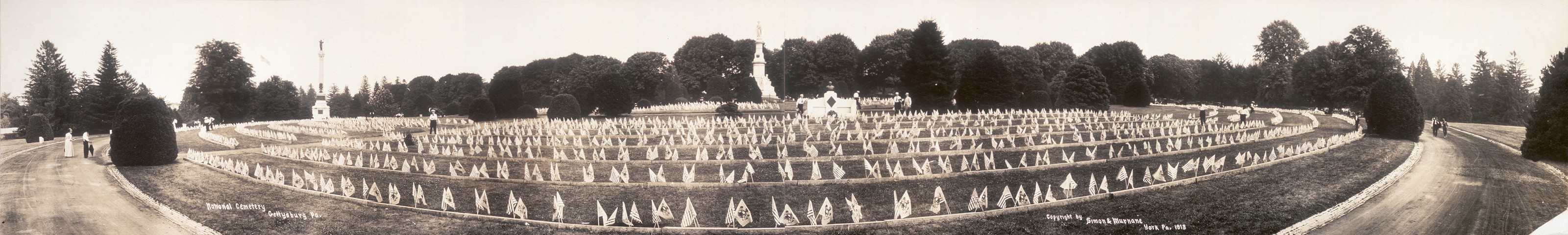National Cemetery, Gettysburg, Pennsylvania, 1913, 1913 — historic image
