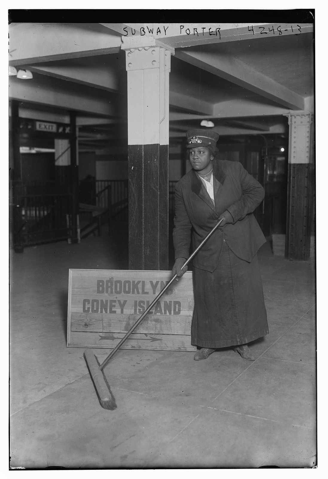 Subway porter, n/a — historic photograph