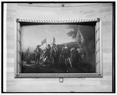 Landing of Columbus" painting at Capitol