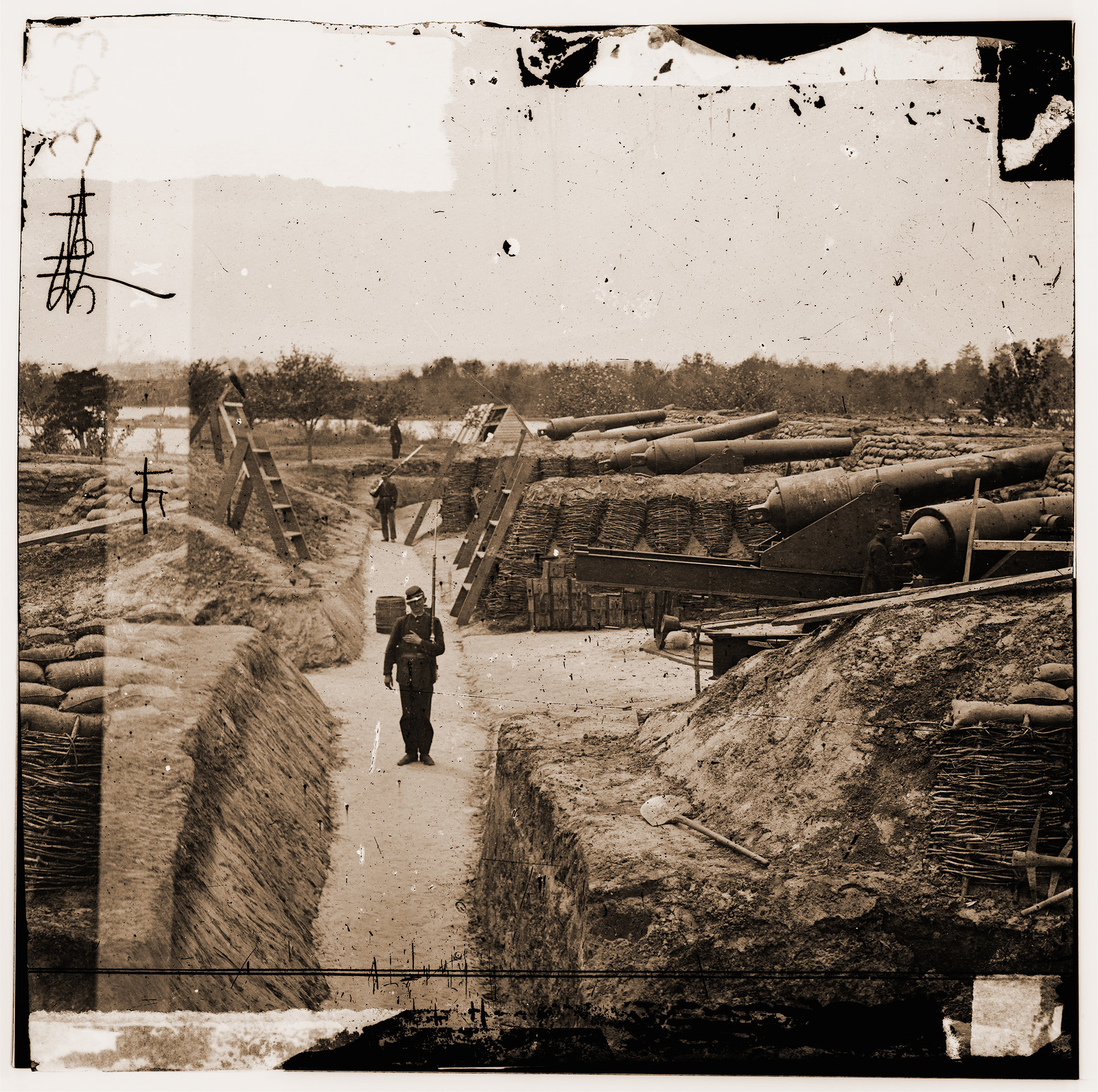 Yorktown, 1862 — historic photograph
