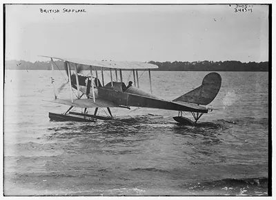 British seaplane