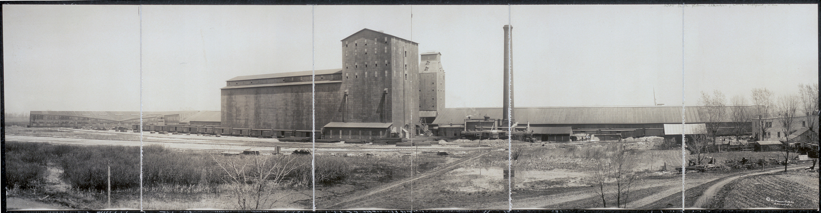 B-O 1 grain elevators, West Fairport, Ohio, 1916, 1916 — historic image