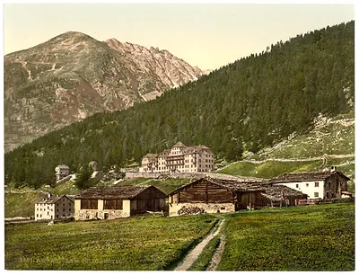 Sulden Hotel Sulden Tyrol Austro-Hungary