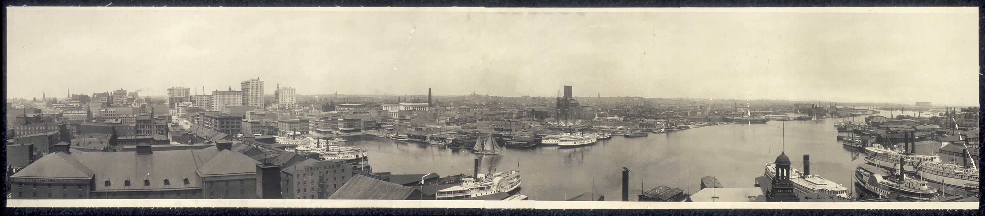 Baltimore Harbor, Maryland, 1905, 1905 — historic image