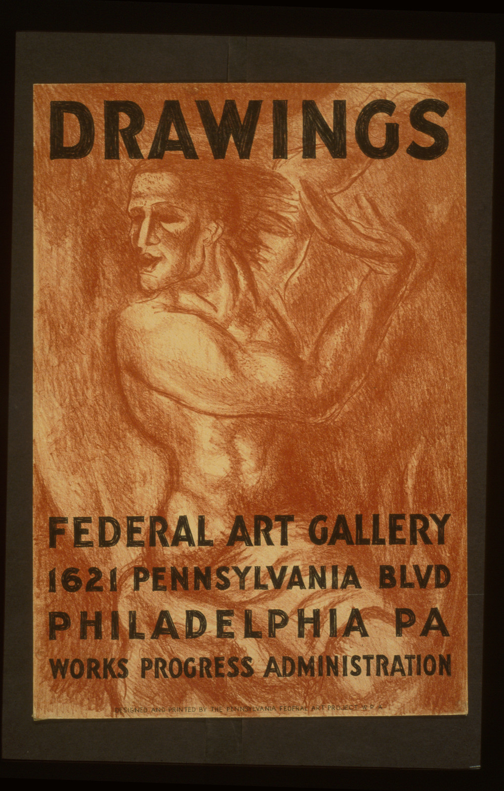 Drawings, 1936 — vintage poster