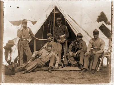 7th New York State Militia Camp Cameron D.C.