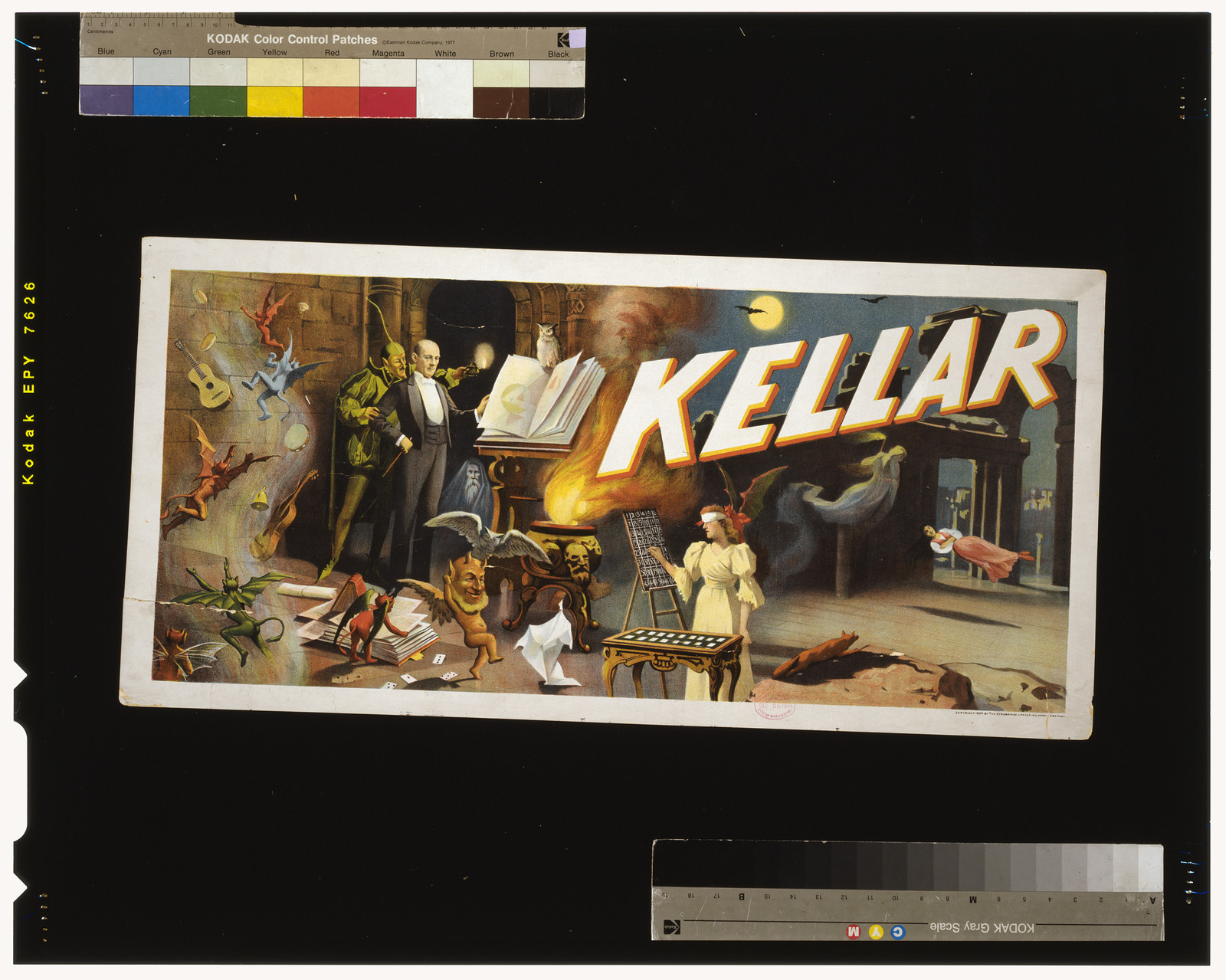 Kellar, Cincinnati ; New York : Strobridge Lith. Co., c1894. — vintage poster