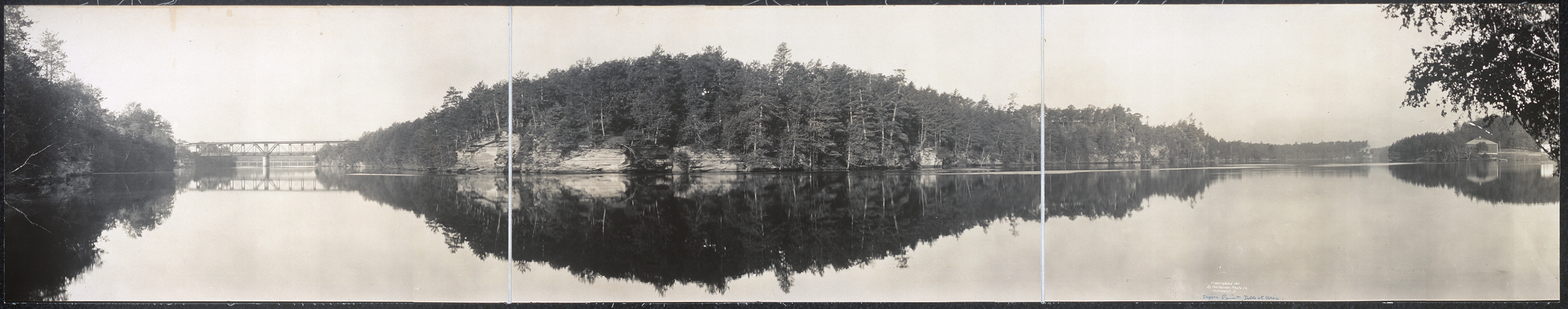 Dixon Point, Dells of Wisconsin, 1911, 1911 — historic image