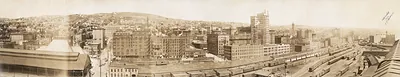 Bird eye of Duluth, Minnesota, 1913
