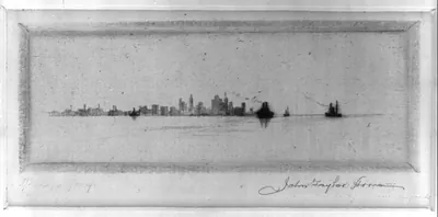 [New York from the Staten Island Ferry]