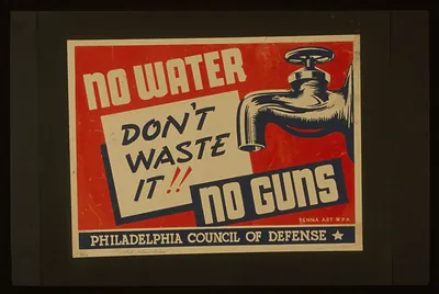 No water - no guns Dont waste it!!