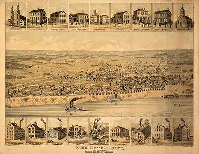 Tell City, Indiana, 1870