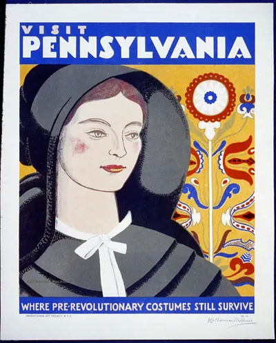 Visit Pennsylvania Where pre-revolutionary costumes still survive / Katherine Milhous