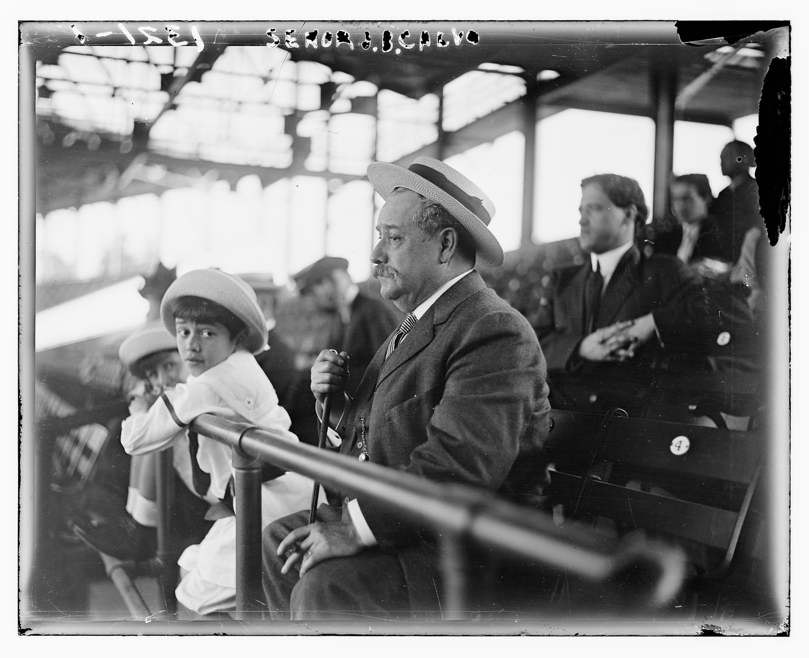 Senor J.B. Calvo', n/a — historic photograph
