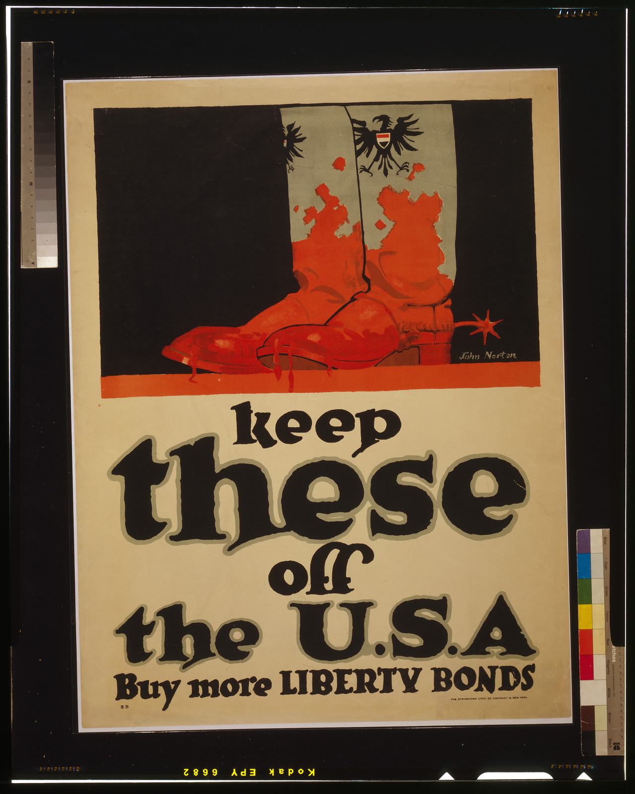 Keep these off the U.S.A. - Buy more Liberty Bonds / John Norton., 1917 — vintage poster