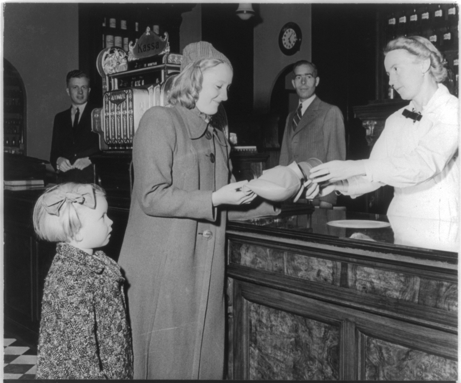[France, 1940]: Gas Masks for the Children"", [1940] — historic photograph