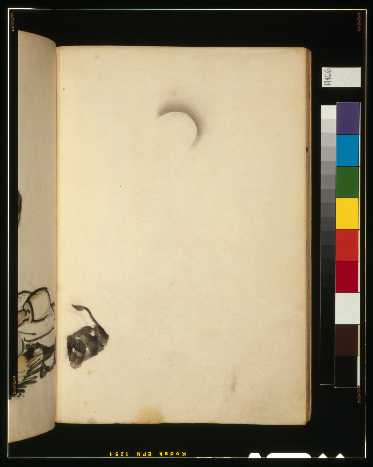 [Fulling cloth by moonlight] — historic drawing