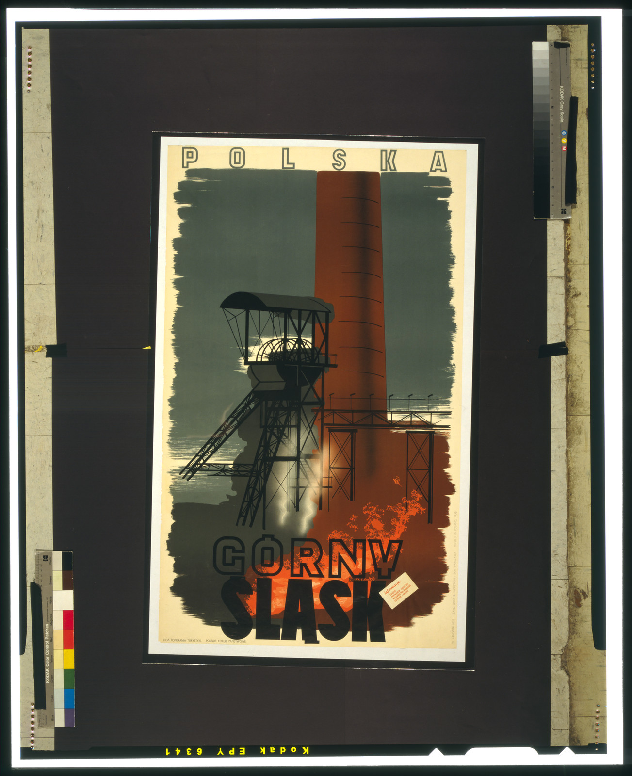 Polska--Górny Ślask / W. Langner 1937., Warszawa : Zakl. Graf. B. Wierzbicki i SKa, 1938. — vintage poster