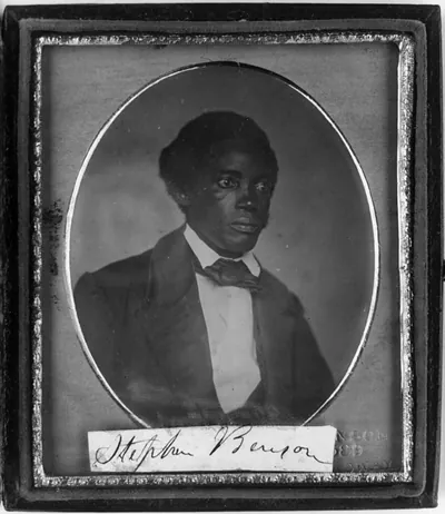 [Stephen Allen Benson, head-and-shoulders portrait, three-quarters to the right]