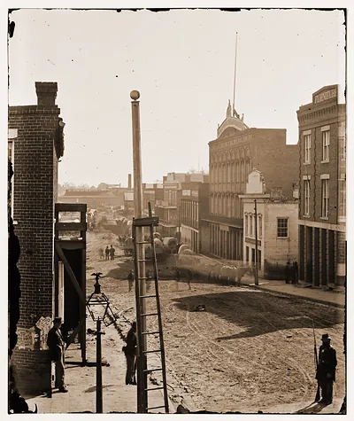 Atlanta Georgia. View on Marietta Street